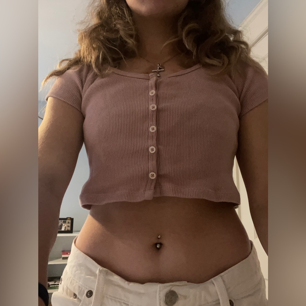 PINK BRANDY MELVILLE TOP